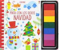 NAVIDAD. PINTA CON LOS DEDOS