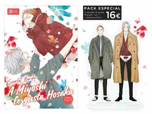 1. A MIYOSHI LE GUSTA HOSAKA + STAND ACRILICO
