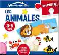 PUZZLES EDUCATIVOS 3/5 LOS ANIMALES (3 PIEZAS)