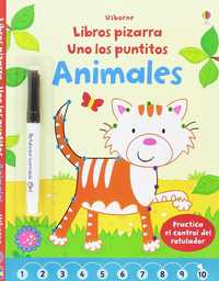 ANIMALES. LIBROS PIZARRA. UNO LOS PUNTITOS