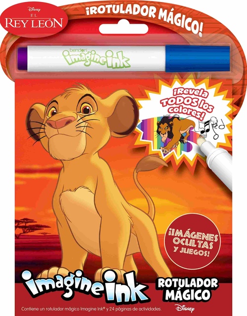 EL REY LEÓN. ROTULADOR MÁGICO