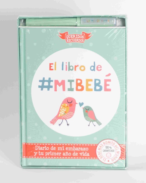 PACK EL LIBRO DE MI BEBE (CON BOLIGRAFO)