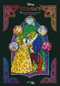 VITRALES DISNEY. 12 DIBUJOS MAGICOS ANTIESTRES. RASCA Y DESCUBRE