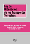 LEY DE ORDENACIÓN DE LOS TRANSPORTES TERRESTRES