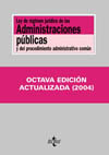 (8º) LEY DE REGIMEN JURIDICO ADMINISTRACIONES PUBLICAS Y PROCED. ADMIN