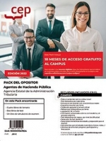 PACK DEL OPOSITOR. AGENTES DE HACIENDA PÚBLICA. 4 TEMARIOS/TEST/SIMULACROS 1E EJERCICIO