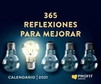 TACO SOBREMESA CALENDARIO 2021. 365 REFLEXIONES PARA MEJORAR