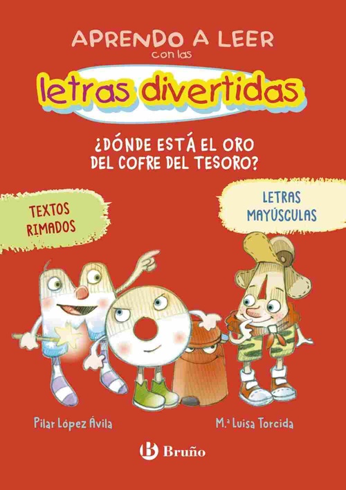 ¿DÓNDE ESTÁ EL ORO DEL COFRE DEL TESORO?. APRENDO A LEER CON LAS LETRAS DIVERTIDAS, 1