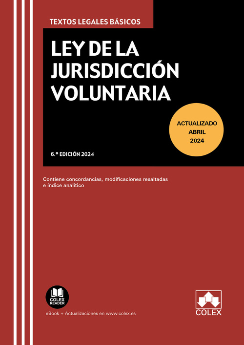 LEY DE LA JURISDICCION VOLUNTARIA 2024