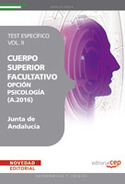 2.TEST. CUERPO SUPERIOR FACULTATIVO PSICOLOGIA (A2016) JUNTA ANDALUCIA