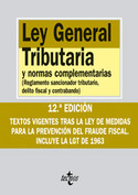 (12º) LEY GENERAL TRIBUTARIA Y LEYES COMPLEMENTARIAS