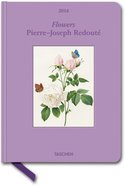 2014. AGENDA FLOWERS, PIERRE- JOSEPH REDOUTÉ (SMALL DELUXE CALENDARIO)