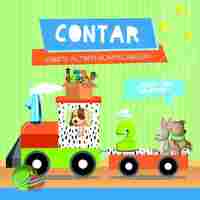 CONTAR. LIBRO + TREN-ROMPECABEZAS