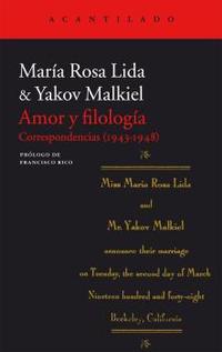 AMOR Y FILOLOGÍA. CORRESPONDENCIAS (1943-1948)