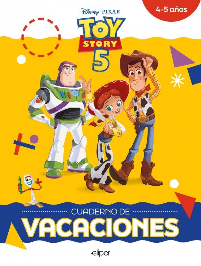 TOY STORY 5. CUADERNO DE VACACIONES (4-5 AÑOS) (DISNEY. CUADERNO DE VACACIONES)