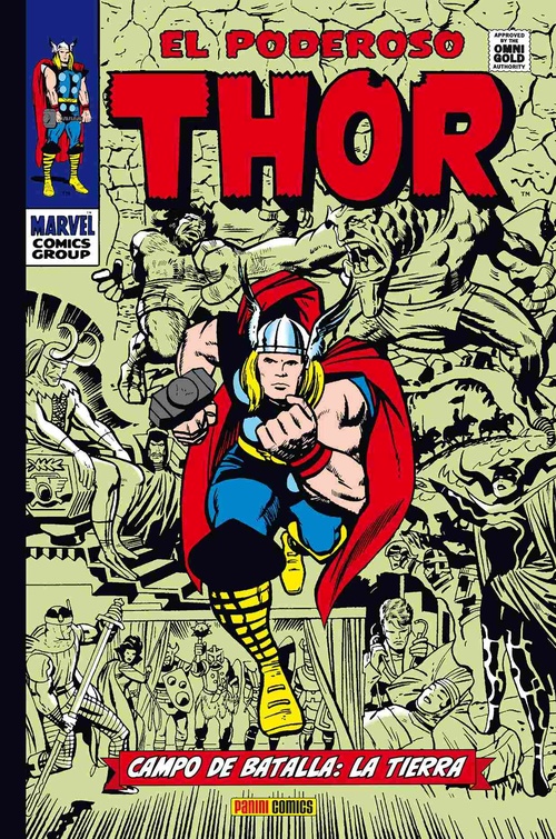 MARVEL GOLD: EL PODEROSO THOR. CAMPO DE BATALLA. LA TIERRA. CAMPO DE BATALLA:LA TIERRA