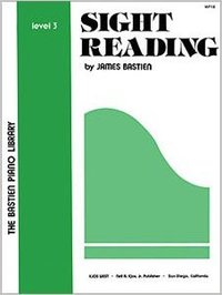 SIGHT READING LEVEL 3 FOR PIANO (BASTIEN PIANO LIBRARY, LEVEL 3)