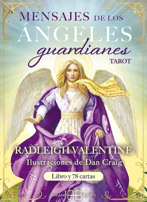 MENSAJES DE LOS ÁNGELES GUARDIANES. TAROT. LIBRO Y 78 CARTAS