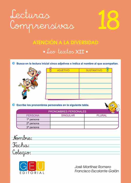LECTURAS COMPRENSIVAS, 18. ATENCIÓN A LA DIVERSIDAD
