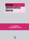 (22ª) NORMAS ADMINISTRATIVO BASICAS. 1 DE AGOSTO DE 2011