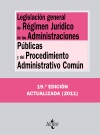 (19ª) LEGISLACION GENERAL DE REGIMEN JURIDICO DE LAS ADMINISTRACIONES PUBLICAS