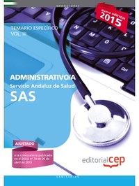 ADMINISTRATIVO/A SERVICIO ANDALUZ DE SALUD VOL 3