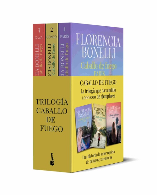 PACK TRILOGÍA CABALLO DE FUEGO