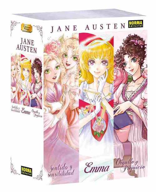 ORGULLO Y PREJUICIO / EMMA/ SENTIDO Y SENSIBILIDAD (3 VOLS.) MANGA