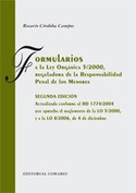 (2º) FORMULARIOS LEY ORGANICA 5/2000, DE RESPONSABILIDAD PENAL MENORES