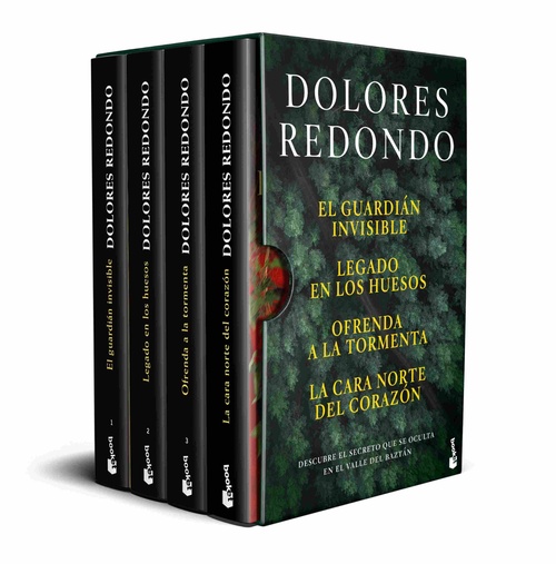 EL GUARDIAN INVISIBLE/LEGADO EN LOS HUESOS/OFRENDA A LA TORMENTA/LA CARA NORTE DEL CORAZON (4 VOLS.)