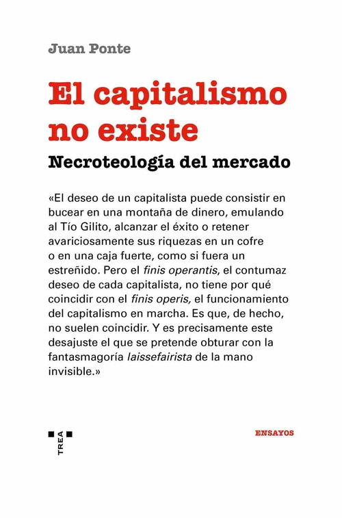 EL CAPITALISMO NO EXISTE. NECROTEOLOGÍA DE MERCADO