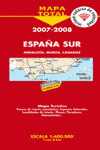 2007-2008. MAPA CARRETERAS. ESPAÑA SUR 1:400.000 - DESPLEGABLE