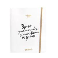 AGENDA ANUAL 2020 DEFREDS. YA NO QUEDAN MIEDOS, QUEDAN GANAS
