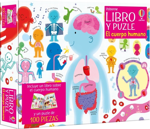 EL CUERPO HUMANO. LIBRO Y PUZLE