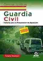 I. TEMARIO GUADIA CIVIL: CIENCIAS JURIDICAS