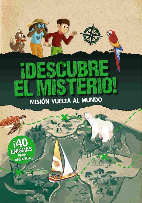 MISIÓN VUELTA AL MUNDO. ¡DESCUBRE EL MISTERIO!