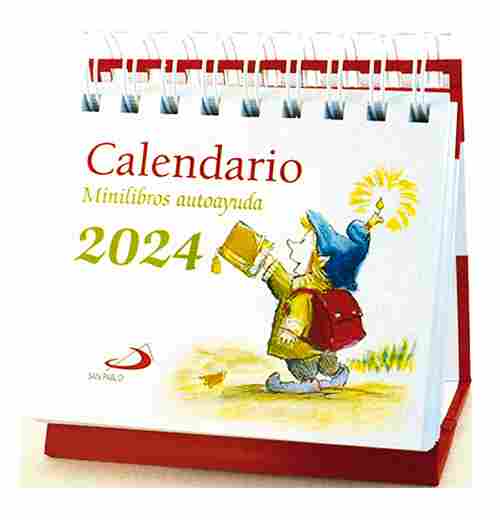 TACO CALENDARIO SOBREMESA 2024. MINILIBROS AUTOAYUDA