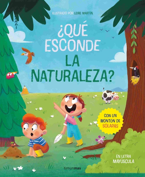 ¿QUÉ ESCONDE LA NATURALEZA? LIBRO CON SOLAPAS