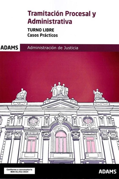 CASOS PRACTICOS. TRAMITACION PROCESAL Y ADMINISTRATIVA. TURNO LIBRE. JUSTICIA