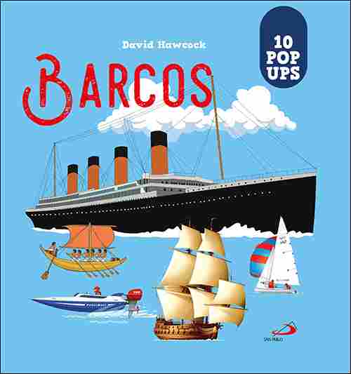 BARCOS. 10 POP UPS.