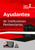 II. TEMARIO. AYUDANTES DE INSTITUCIONES PENITENCIARIAS