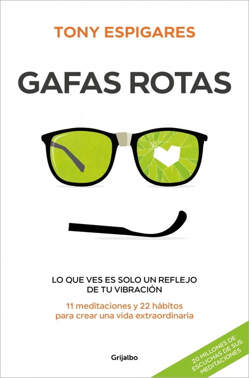 GAFAS ROTAS. LO QUE VES ES SOLO UN REFLEJO DE TU VIBRACIÓN. 11 MEDITACIONES Y 22 HÁBITOS PARA