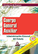 SIMULACROS DE EXAMEN. CUERPO GENERAL AUXILIAR. ADMINISTRACION ESTADO