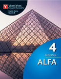 4º ESO. ALFA 4. OPCION B: MATEMATICAS. LIBRO