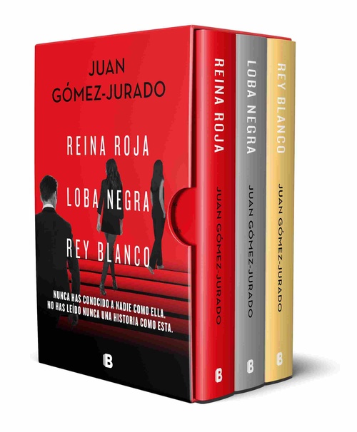 REINA ROJA / LOBA NEGRA / REY BLANCO (PACK 3 VOLS.)