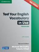 (2ª) TEST YOUR ENGLISH VOCABULARY IN USE: ADVANCED, WITH ANSWERS (C1 -C2)