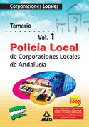 1. TEMARIO. POLICIA LOCAL CORPORACIONES LOCALES ANDALUCIA