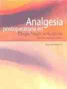 ANALGESIA POSTOPERATORIA EN CIRUGIA MAYOR AMBULATORIA