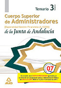3. TEMARIO. CUERPO SUPERIOR ADMINISTRADORES JUNTA (GESTION FINANCIERA