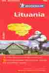 784. LITUANIA.  MAPA NATIONAL 2012  ESCALA 1:350.000